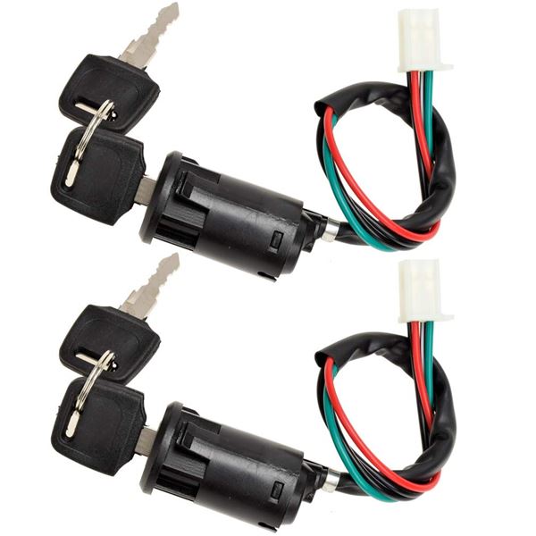 4 Wire Pin Ignition Key Switch Set