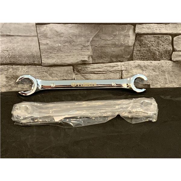 Lot of 2 - Auniwaig 16mm x 18mm Flare Nut Wrench