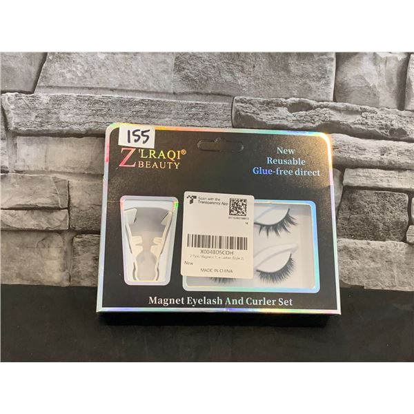 Zlraqi Beauty Magnet Eyelash And Curler Set