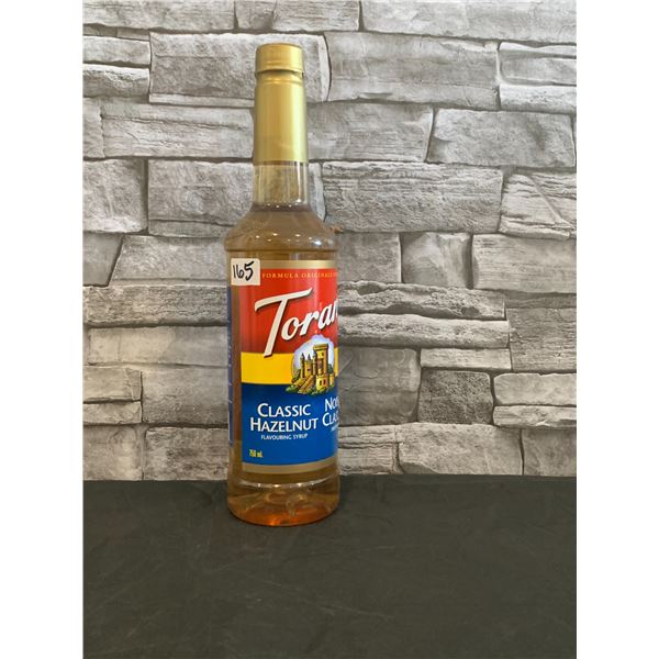 Torani Syrup - Classic Hazelnut Flavour - 750mL - BB: 27 FE 01