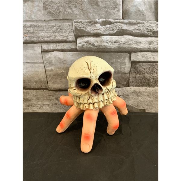 Hand With Skull Halloween Décor/ Fish Tank
