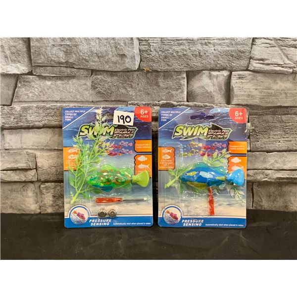 Lot of 2 Swim Electric Pet Fish