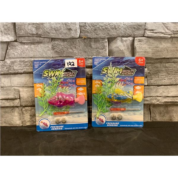 Lot of 2 Swim Electric Pet Fish