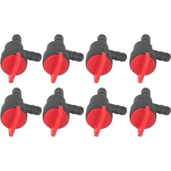 Fuel Shut Off Valve - 1/4" - 8pcs