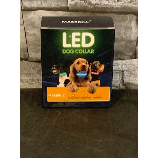 LED Dog Collar - Small - Light Pink