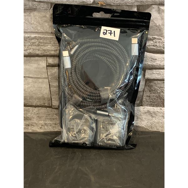 Super Fast Charger - Type C - 2 Pack - 6ft Cord