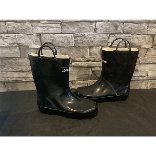 Kid's Rainboots - Size 13L - Shiny Black
