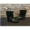 Image 1 : Kid's Rainboots - Size 13L - Shiny Black