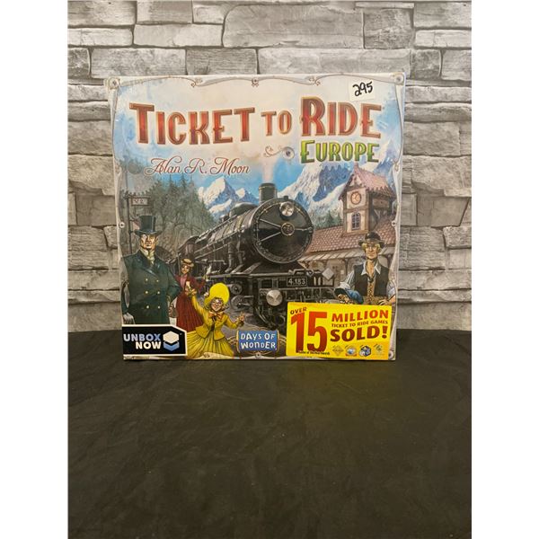 Ticket To Ride - Europe Edition - Days of Wonder Board Game