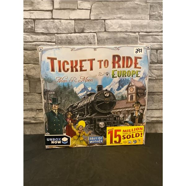 Ticket To Ride - Europe Edition - Days of Wonder Board Game