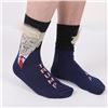 Image 1 : Pair of Novelty Trump Socks with Hair and Comb