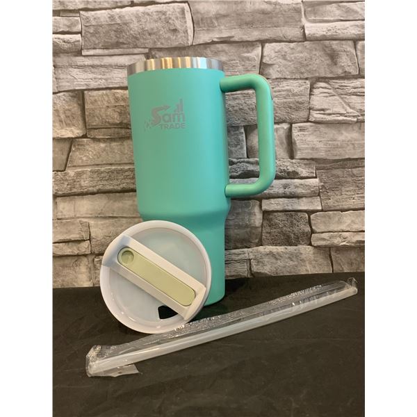 Stainless Steel Tumbler - 40 oz - Teal Colour