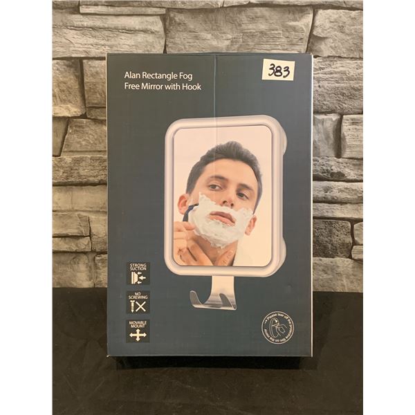 Rectangle Fog Free Mirror with Hook