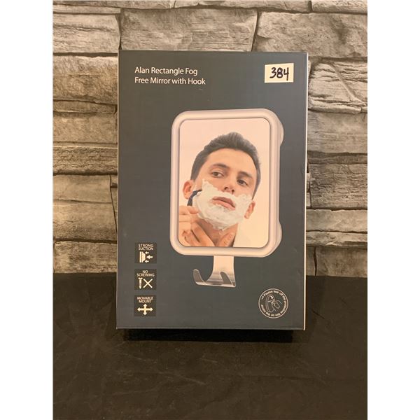 Rectangle Fog Free Mirror with Hook