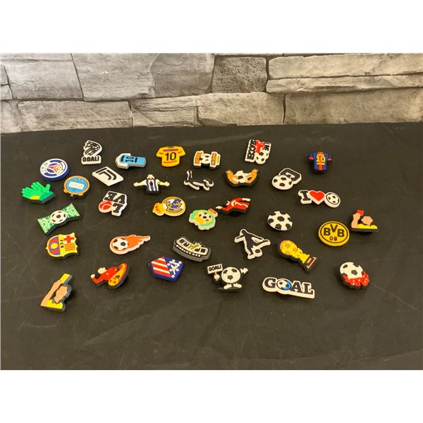 Jibitz - Assorted Soccer - 32pcs