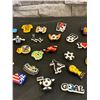 Image 3 : Jibitz - Assorted Soccer - 32pcs