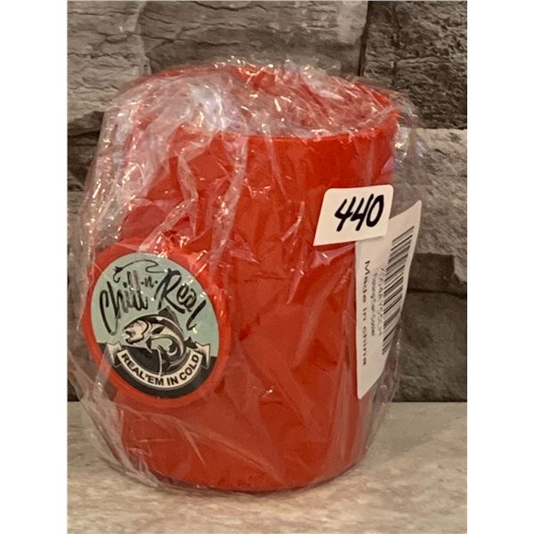 Fishing Can Cooler - Red