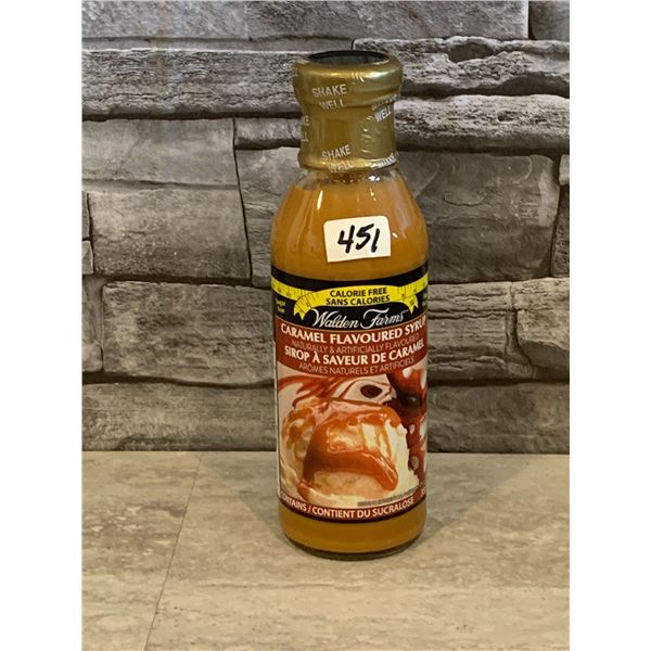 Caramel Flavoured Syrup - Sugar Free - BB: 18 FE 27