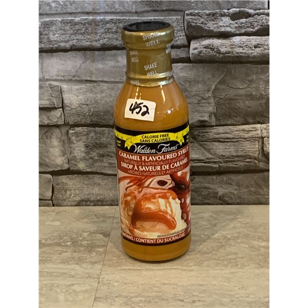 Caramel Flavoured Syrup - Sugar Free - BB: 18 FE 27