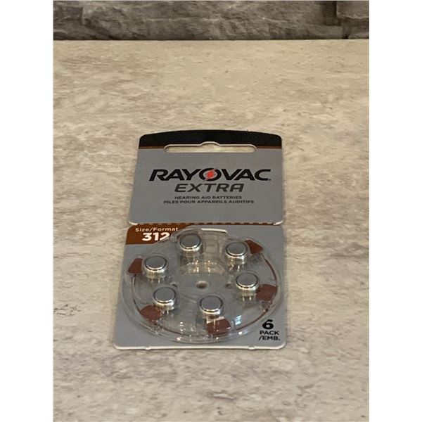 Rayovac Hearing Aid Batteries - 60 cells per box