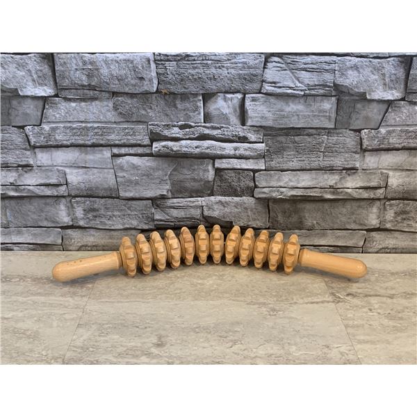 Back Massager - Wooden Rollers