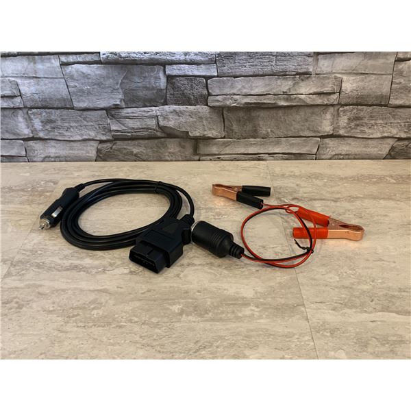 Emergency Power Supply Adapter with Extension Socket