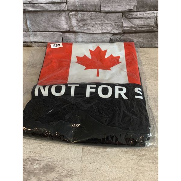 "Canada is Not For Sale" T-Shirts - Size: Small - Black
