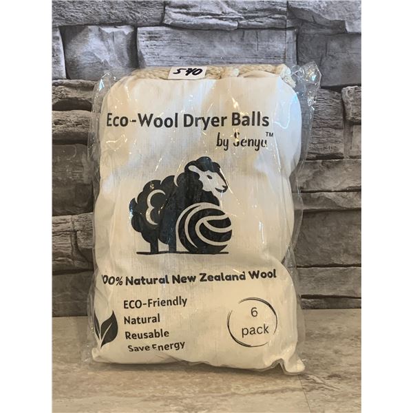 ECO-Wool Dryer Balls - 6pcs