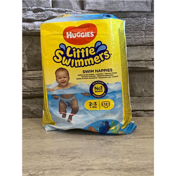 Huggies - Little Swimmers - Size 2-3 (3-8kg) - 12 Diapers
