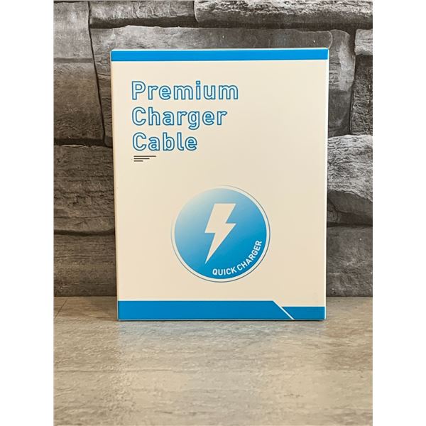 2 Premium Charger Cable With Block USB-C