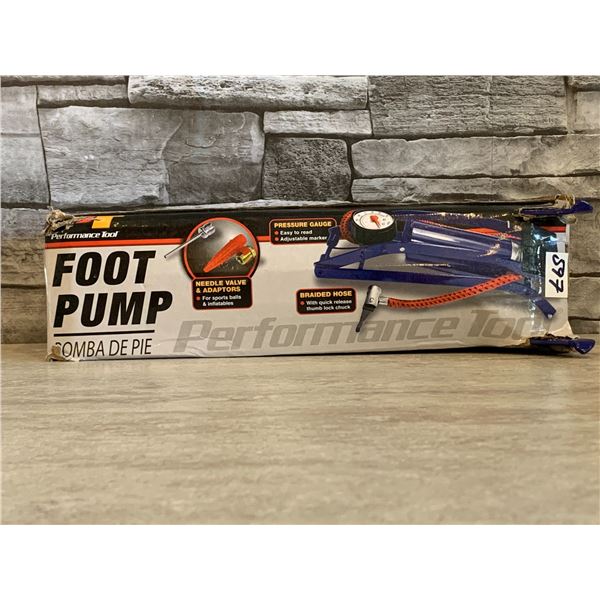 PT Foot Pump 100 Psi Capacity