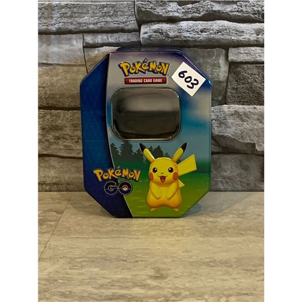 Pokeemon Trading Card Tin