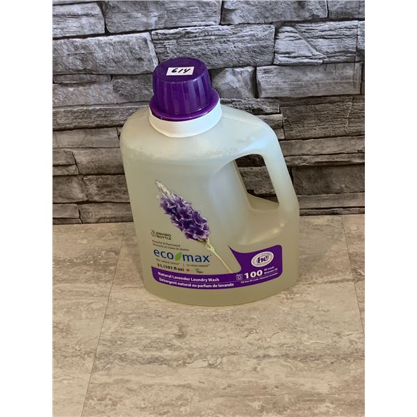 Eco Max Natural Lavender Laundry Soap 100 Loads 3L