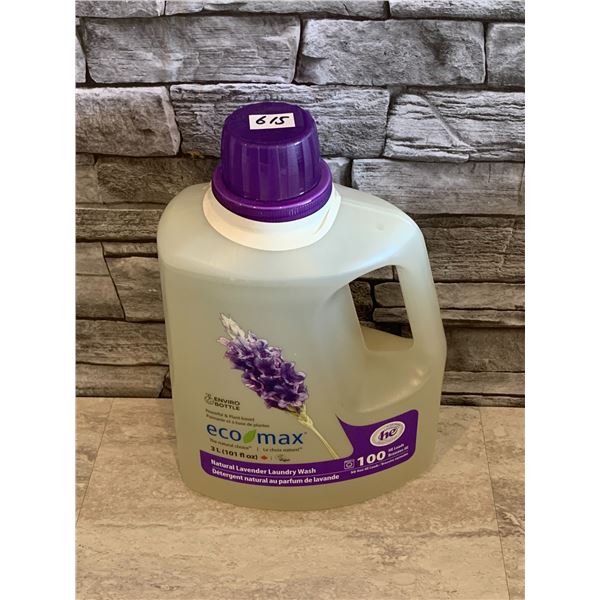 Eco Max Natural Lavender Laundry Soap 100 Loads 3L