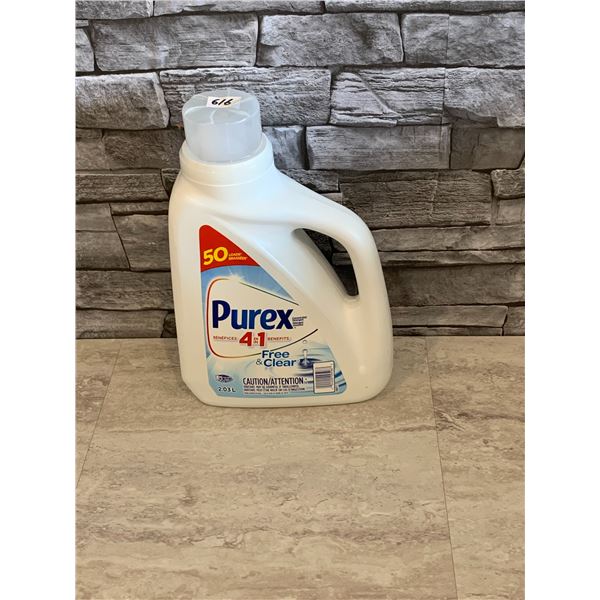 Purex 4 In 1 Free & Clear Laundry Soap 50 Loads 2.03 L