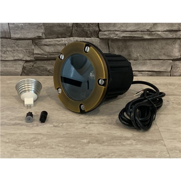 Brass in Ground Light