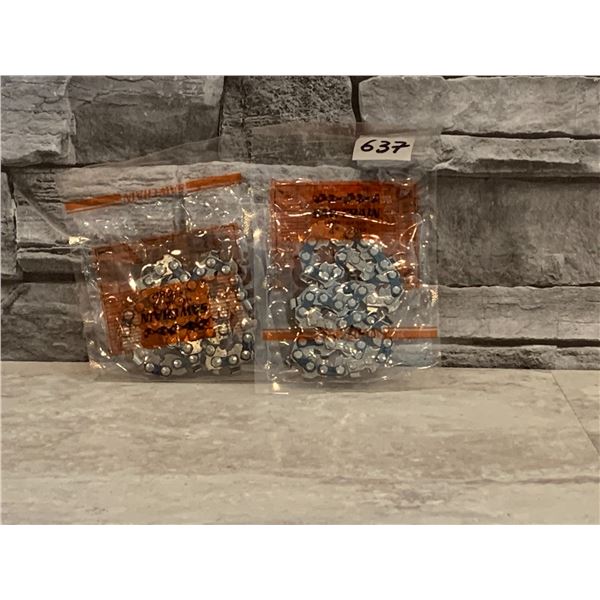 Saker Mini Chainsaw 4 Inch Chains - 2 Pack