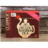 Image 1 : Clipper Everyday Tea Box of 80 Bags - Organic Rooibos Caffeine Free Tea