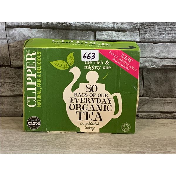 Clipper Everyday Tea Box of 80 Bags - Organic Tea