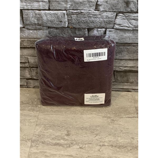 3-Pack Malloni Home Towel Set - Burgundy Colour