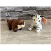 Image 1 : Wild Republic 9in Otter Plush + 5in White Tiger Toy