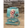 Image 3 : Little Girls Crossbody Elsa Princess Handbag - Frozen Theme