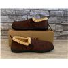 Image 1 : PEDOQU Men's Rubber Sole Slipper - Size: US 10 - Brown