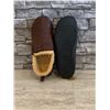 Image 3 : PEDOQU Men's Rubber Sole Slipper - Size: US 10 - Brown