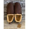 Image 3 : PEDOQU Men's Rubber Sole Slipper - Size: US 11 - Brown