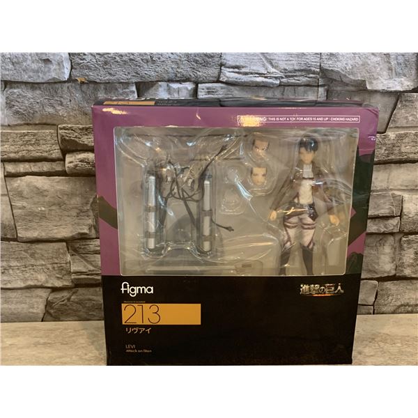 Figma 213 Action Figure - LEVI Attack on Titan