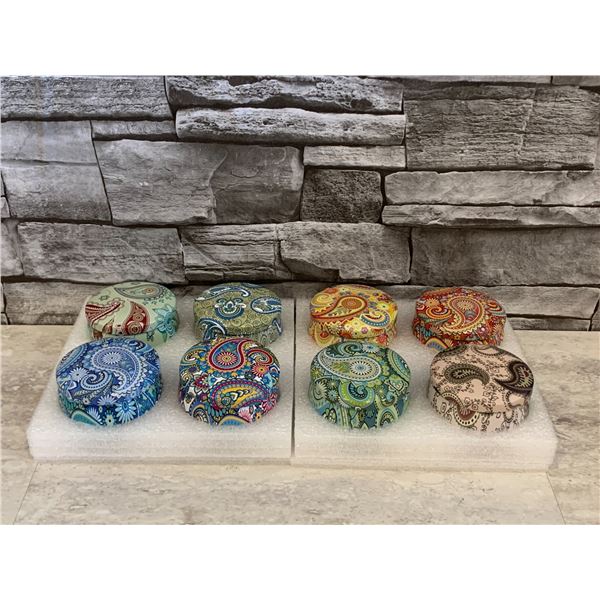 Set of 8 Soy Wax Scented Candles - Each Container 2.5oz