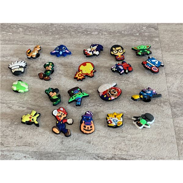 Lot of 20 Assorted Jibitz