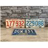 Image 1 : Lot of 3 Vintage British Columbia License Plates