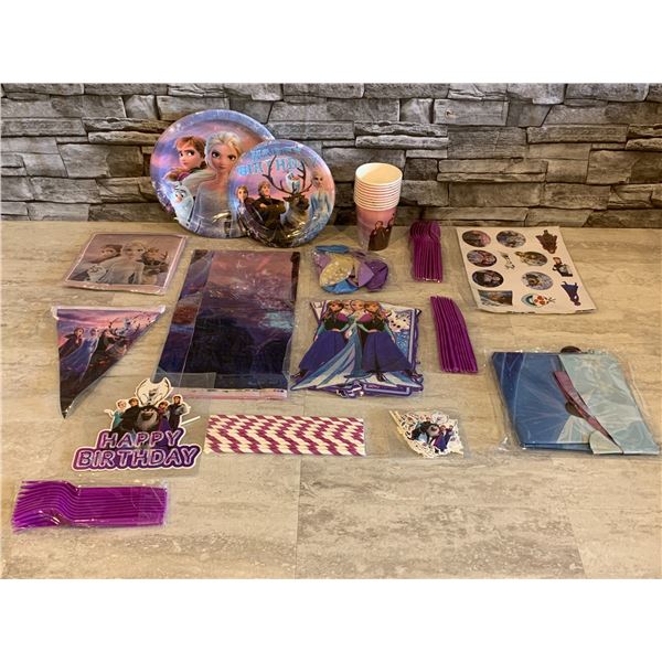 Frozen Birthday Party Supplies Decorations Kit